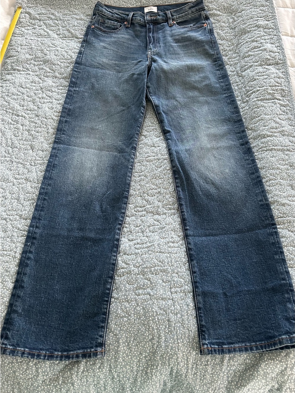 Cake Women's Straight Jeans in Dark Blue - Picture 2 of 6